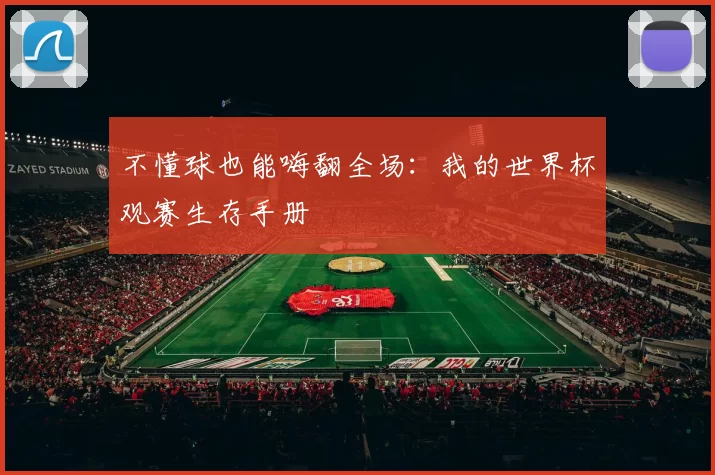 不懂球也能嗨翻全场：我的世界杯观赛生存手册