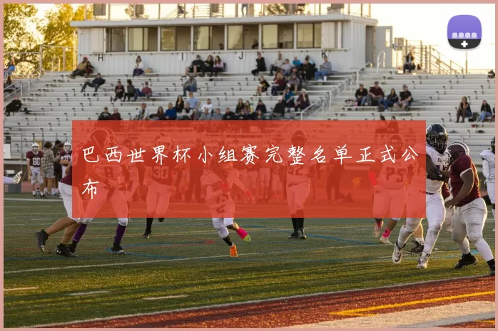 巴西世界杯小组赛完整名单正式公布