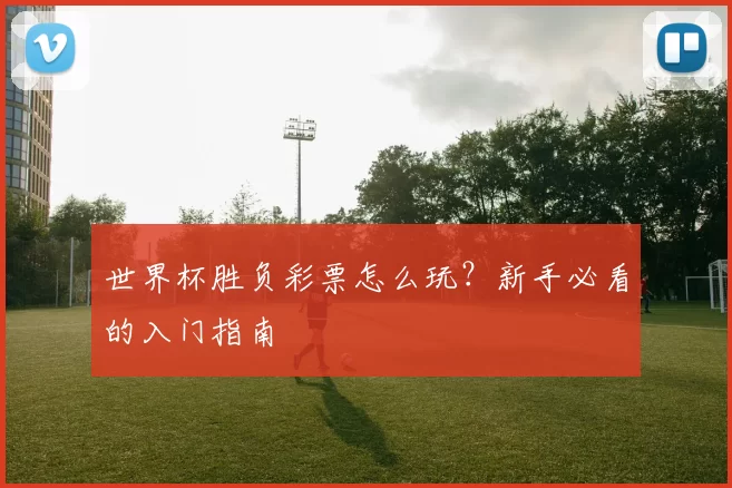 世界杯胜负彩票怎么玩?新手必看的入门指南