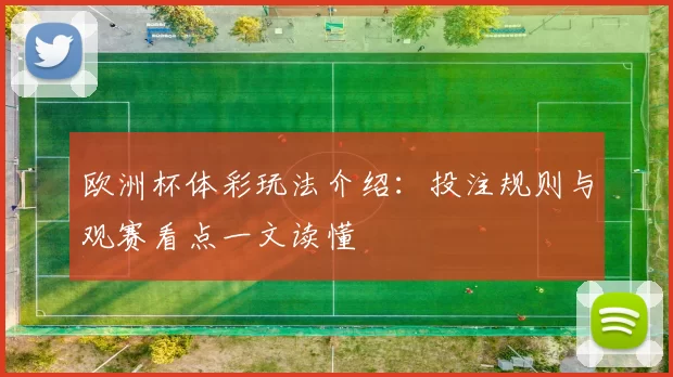 欧洲杯体彩玩法介绍：投注规则与观赛看点一文读懂