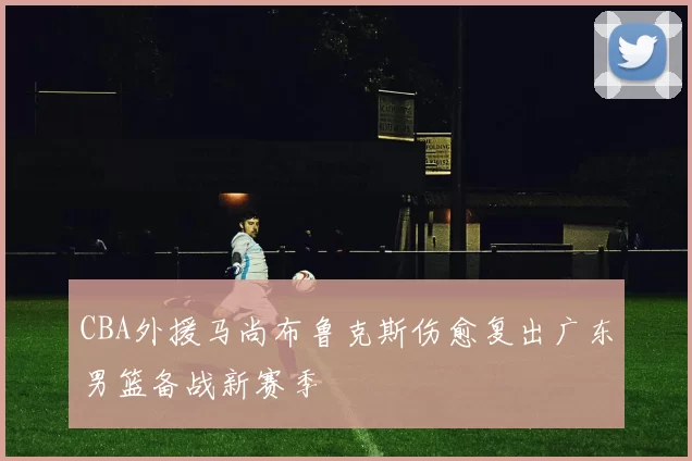 CBA外援马尚布鲁克斯伤愈复出广东男篮备战新赛季